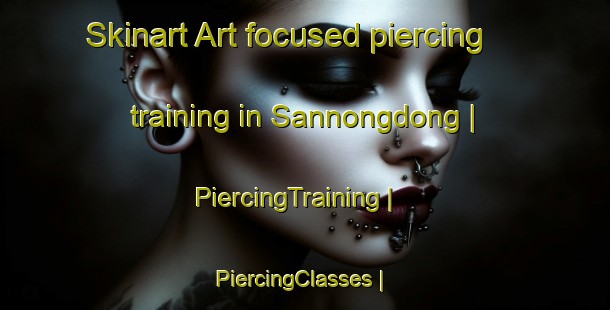Skinart Art-focused piercing training in Sannongdong | PiercingTraining | PiercingClasses | SkinartTraining-Republic of Korea